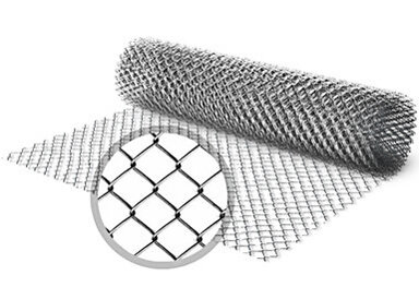 Сетка рабица оцинкованная размер ячейки 50х50х1.6 размер сетки 1,5х10м купить недорого в Москве